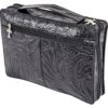 Womens Genuine Leather Embossed Bible Cover - Image 3